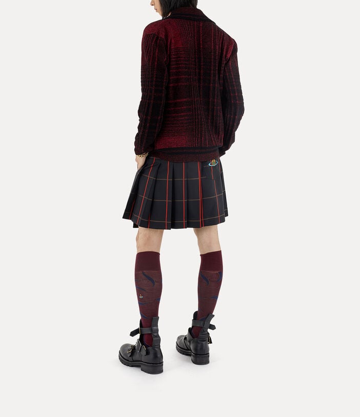 Vivienne Westwood CHECK CARDIGAN